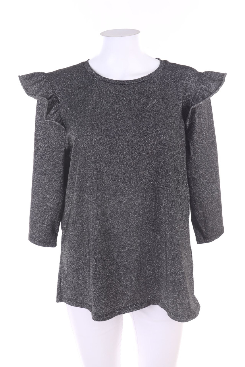 C&A - Glitzer-Longsleeve-Shirt - L