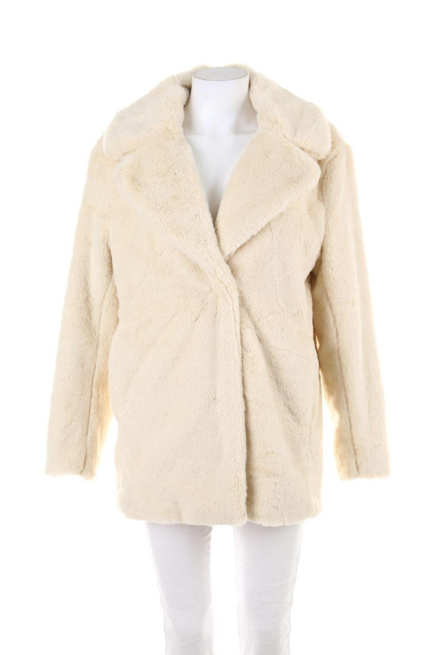 H&M - Fake Fur-Jacke - S