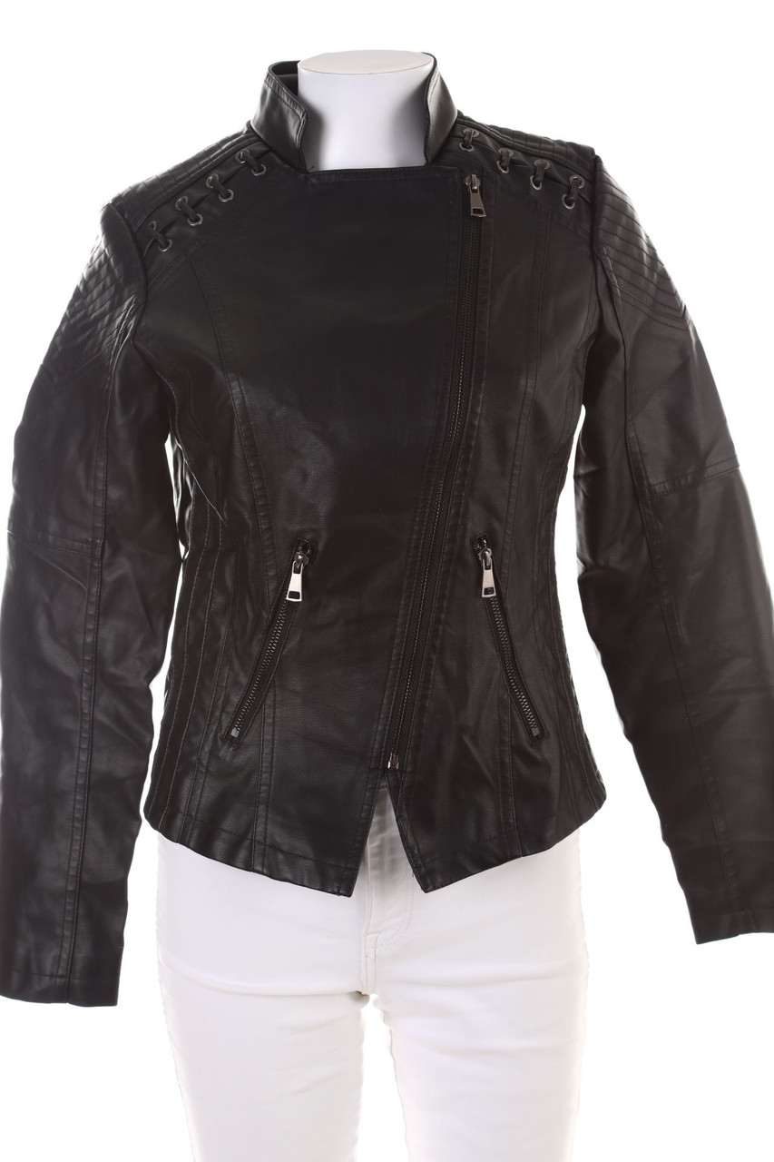 Ohne Label - Kunstlederjacke - S