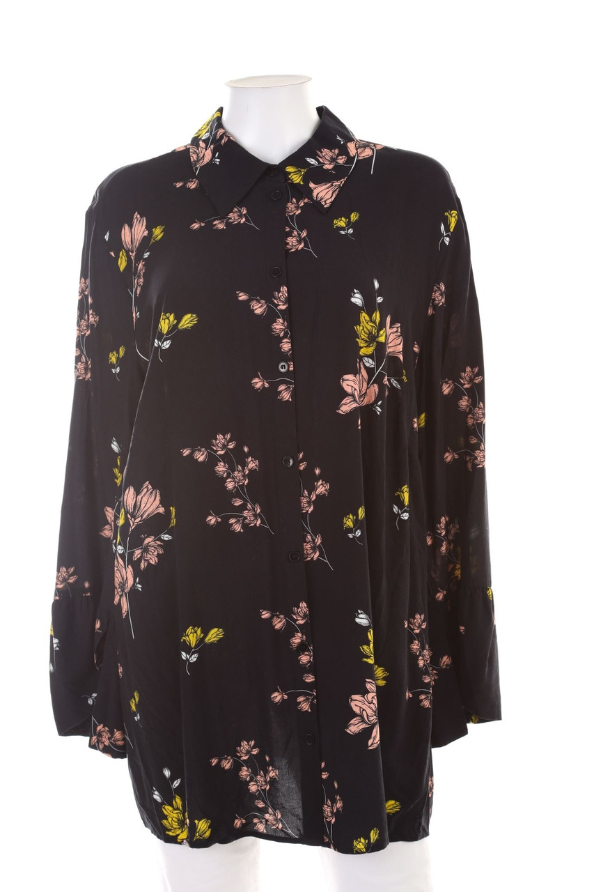 sheego - Bluse mit Blumen-Print - 48