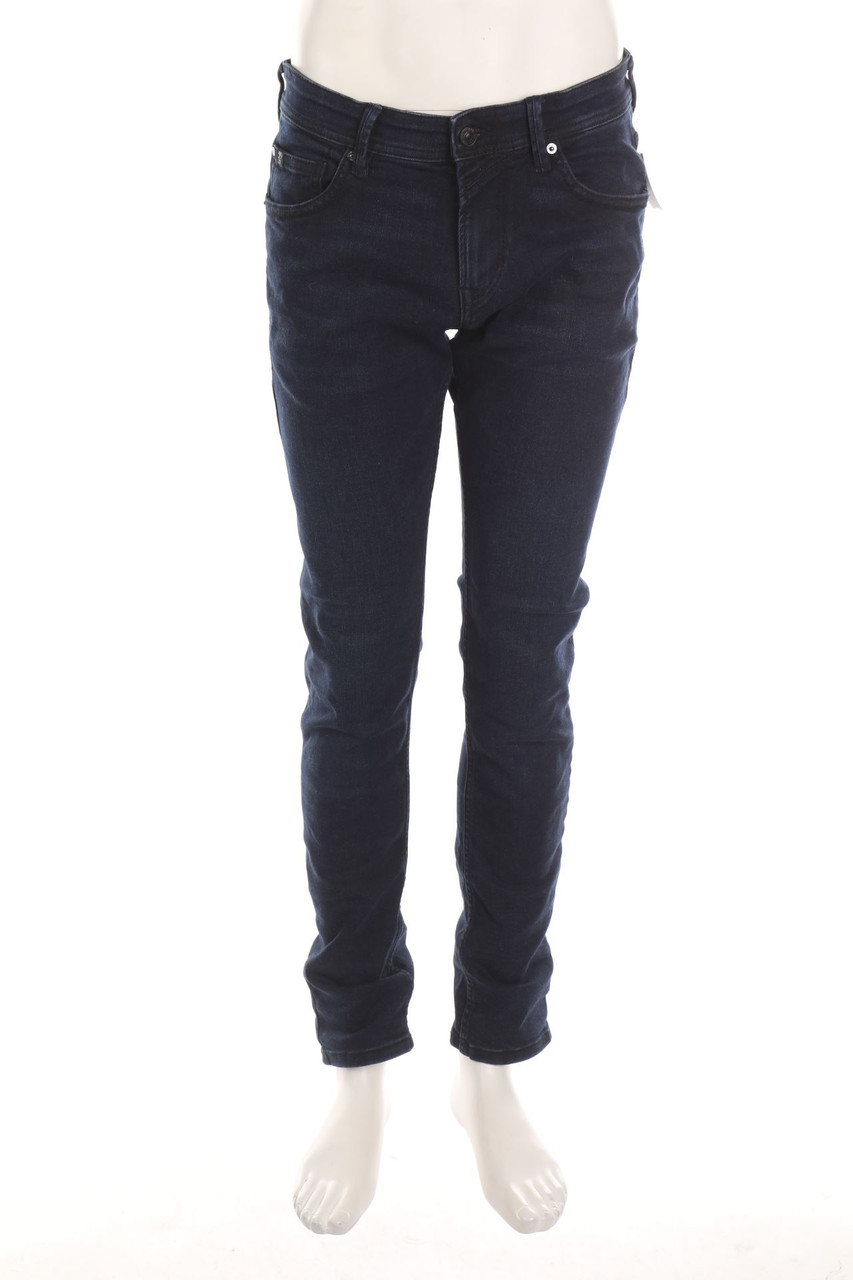 TOM TAILOR - Dark Denim Slim-Jeans - S