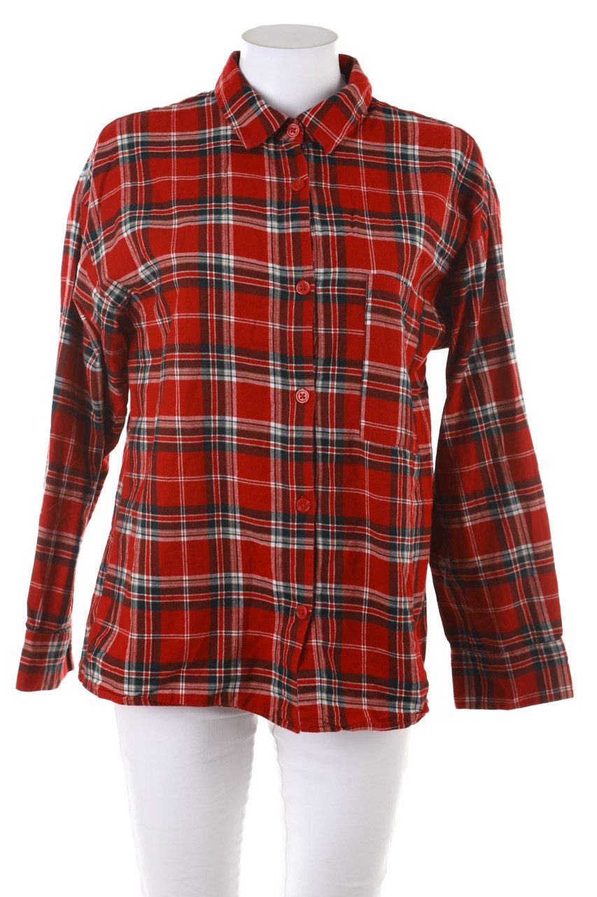 H&M - Karo-Hemd-Bluse - S