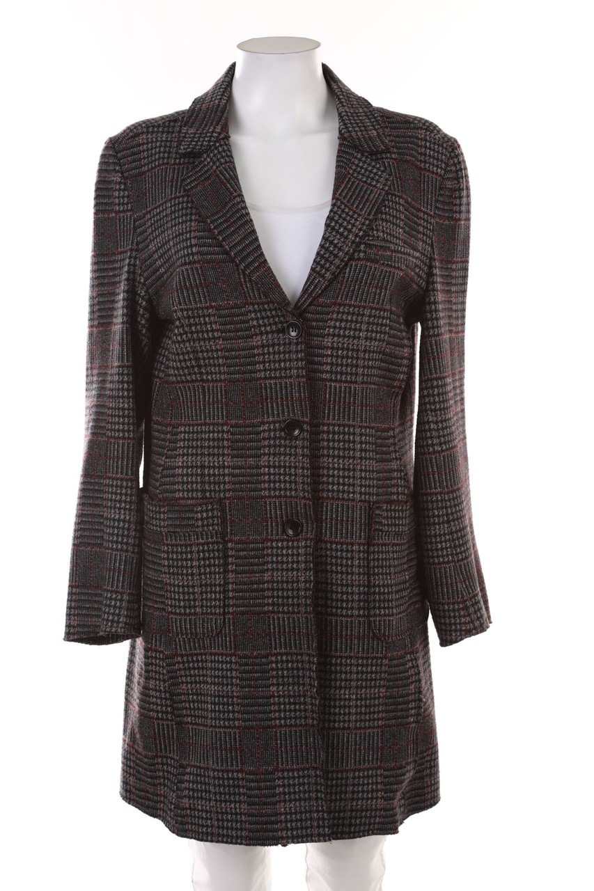 kate storm - Blazer-Mantel mit Karo-Muster - L