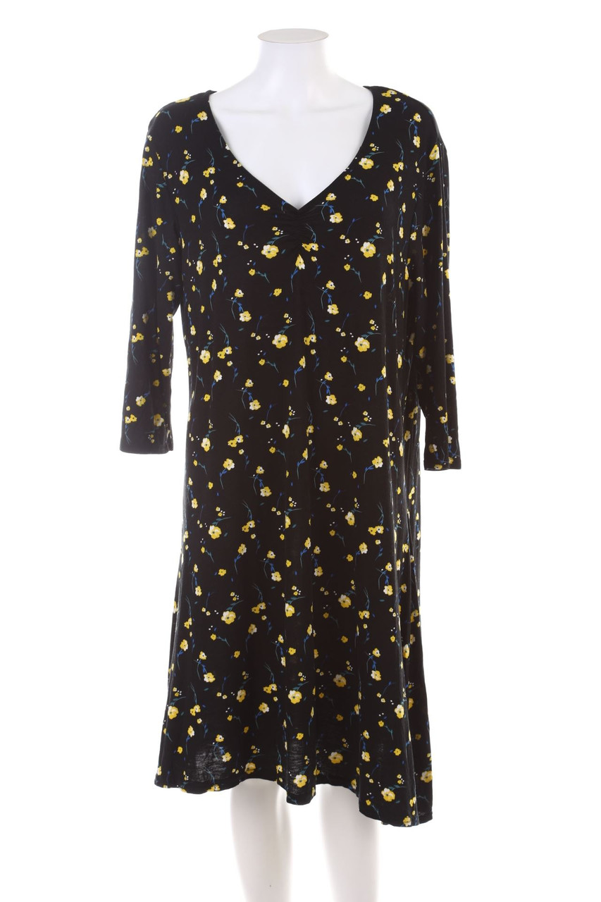 Janina - Kleid mit Blumen-Print - 48