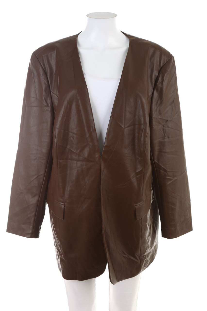 Judith Williams - Faux Leather-Blazer - 50