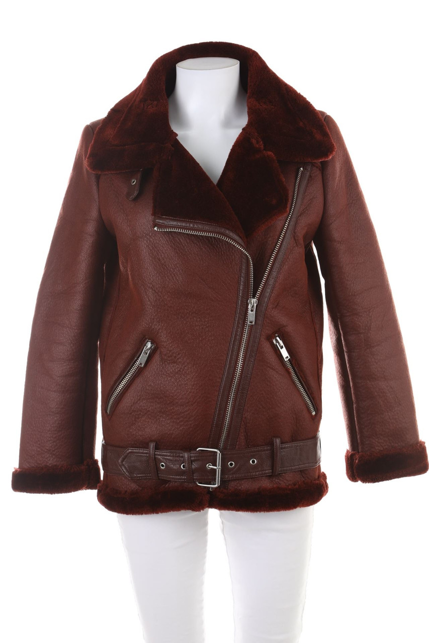 ZARA - Faux Shearling-Jacke - XS