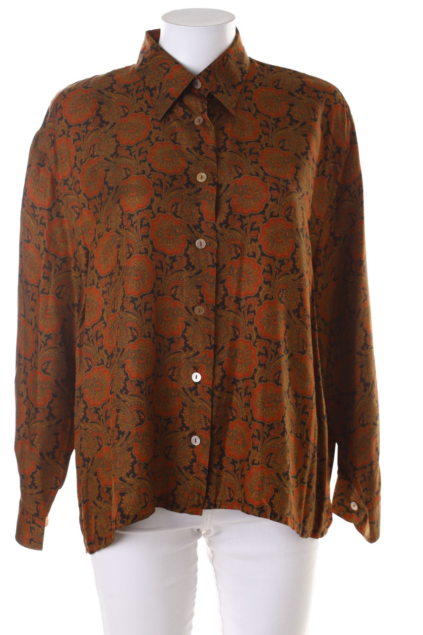 SECONDHAND - Seiden-Bluse - L