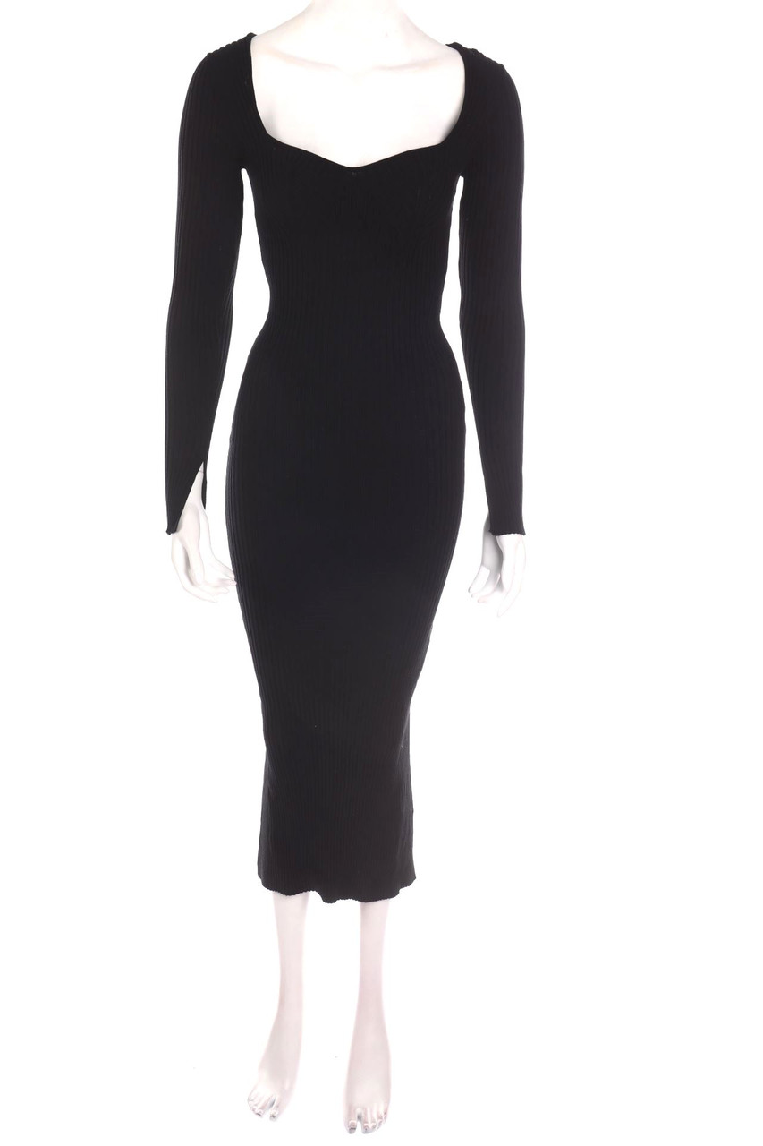 Bershka - Midi-Strickkleid - S