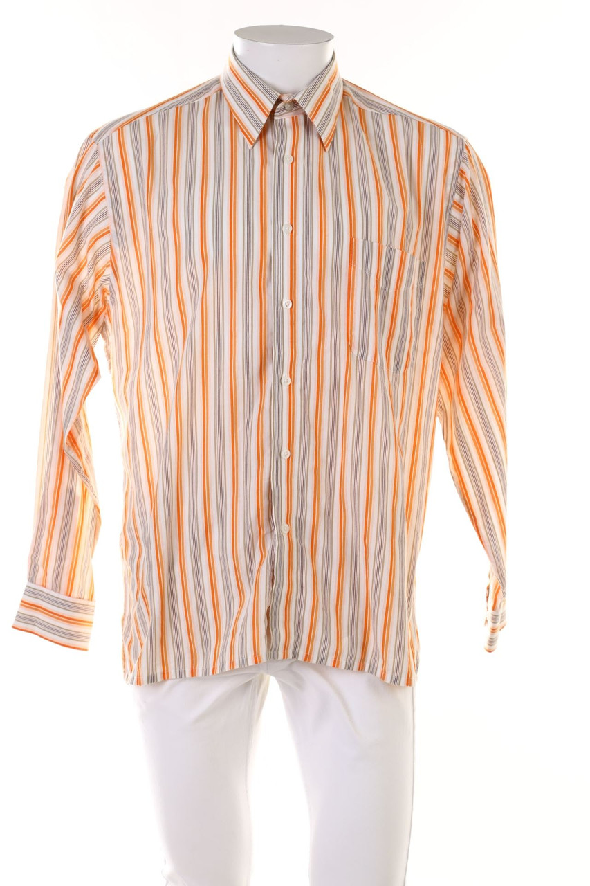 basic line casual wear - gestreiftes Hemd - L