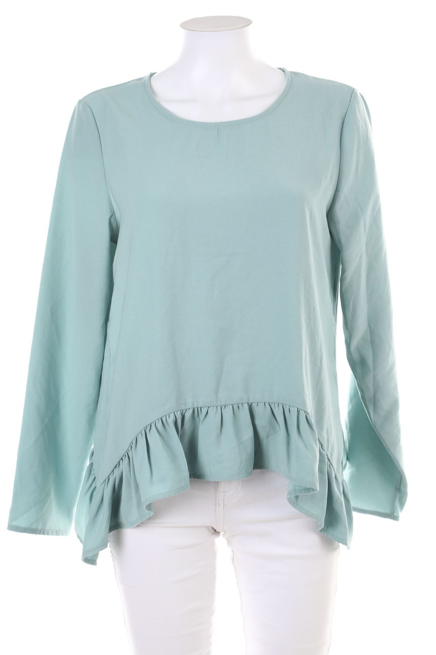 pieces - Volant-Bluse - M