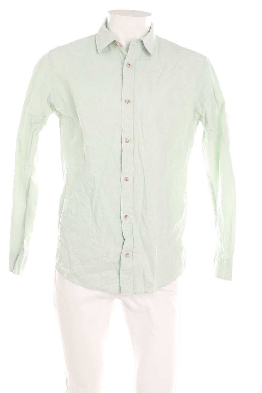JACK & JONES - Hemd aus Leinen-Mix - L