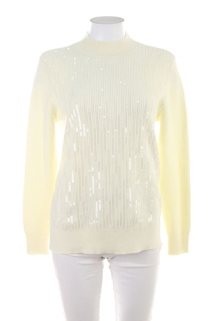 Judith Williams - Longsleeve-Shirt mit Pailletten - S