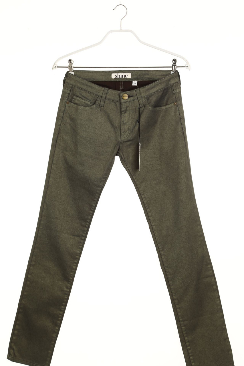 shine collection - Coated Skinny-Jeans - S
