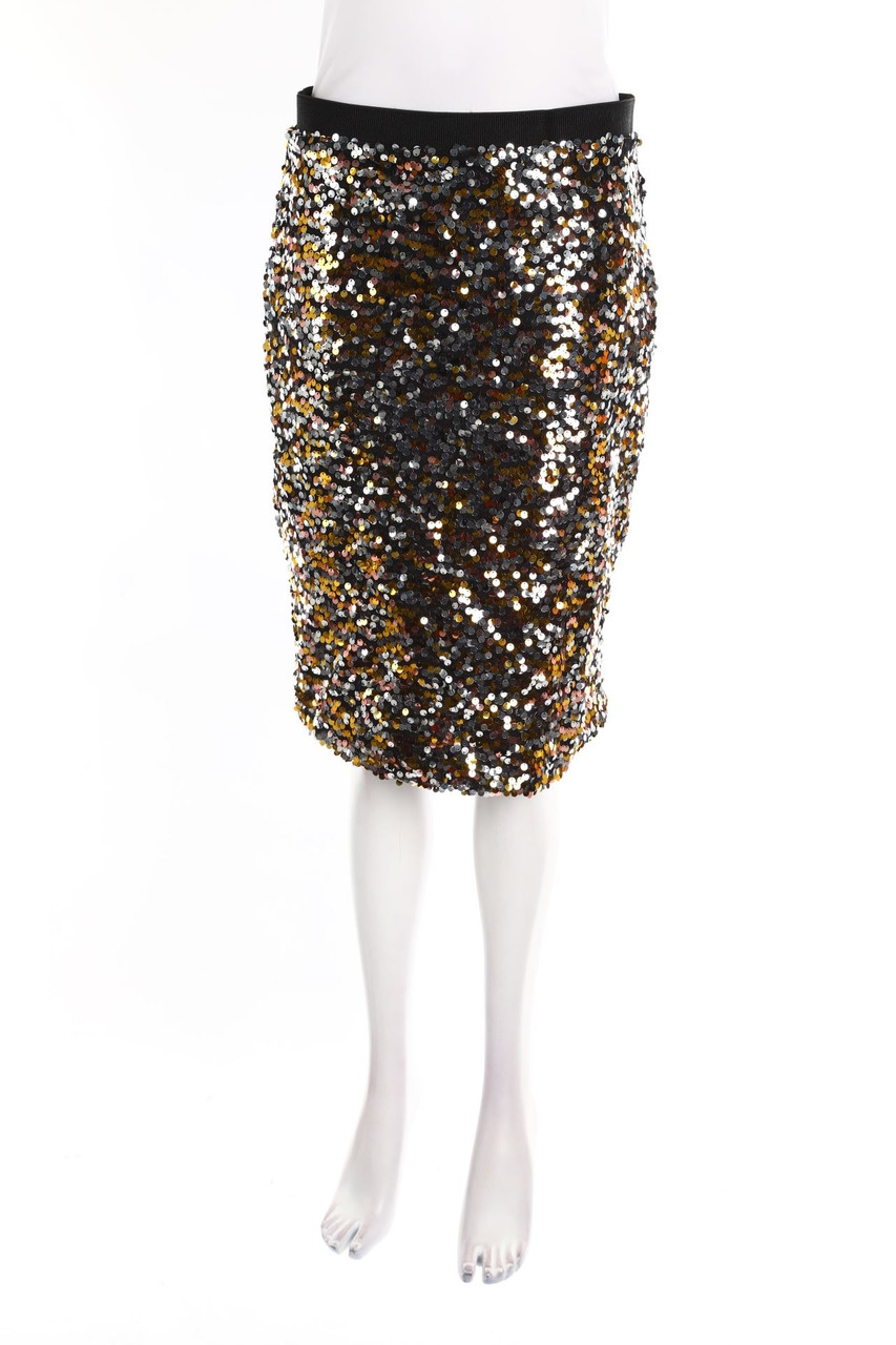 H&M - Pailletten-Rock - M