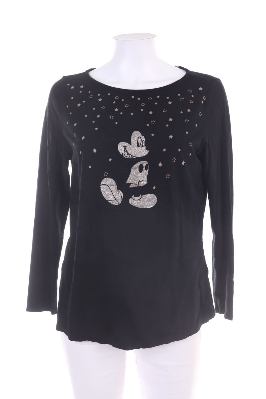 Disney - Longsleeve-Shirt mit Glitzer - L