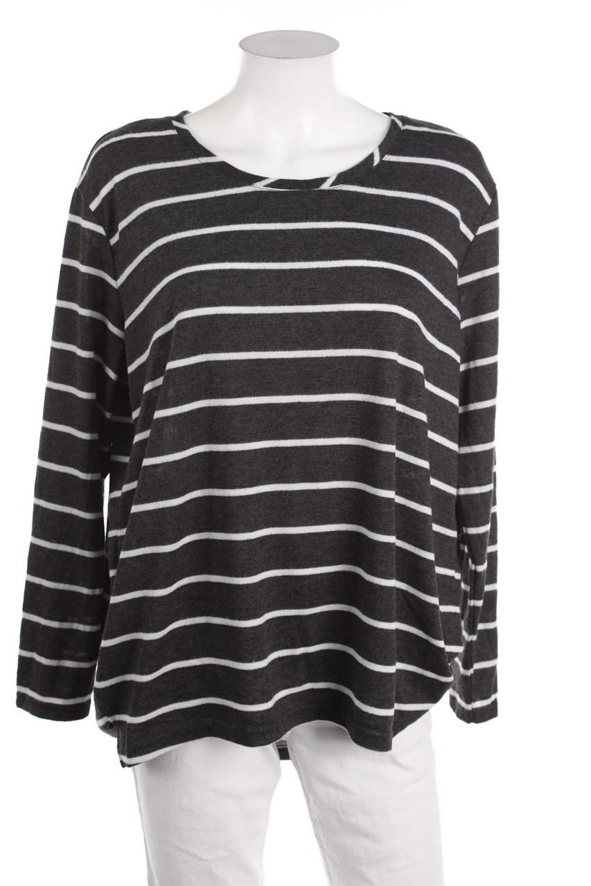 GINA BENOTTI - Streifen-Longsleeve-Shirt - L