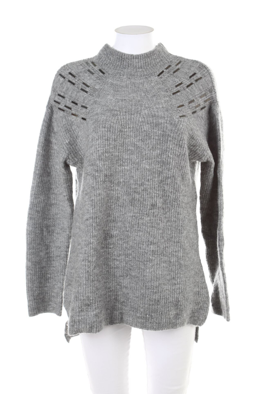 C&A - Strick-Pullover mit Cut-outs - S