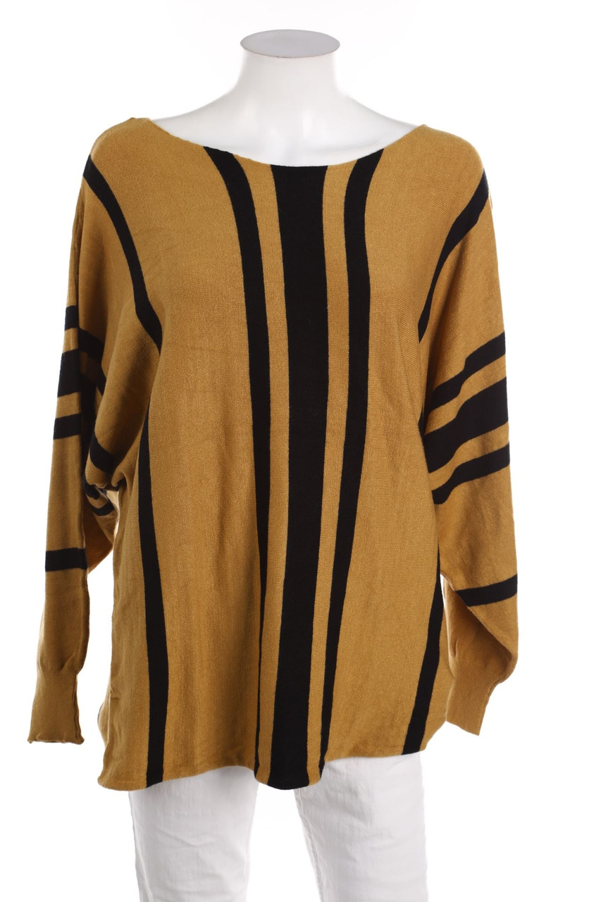 BLIND DATE - Streifen-Strick-Pullover - L