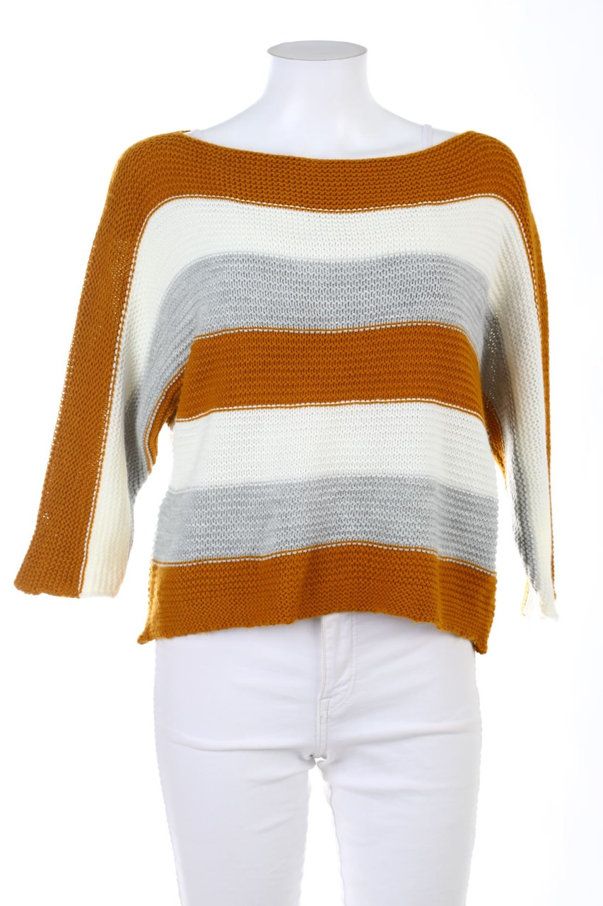 Hailys - Strick-Pullover mit Streifen - S