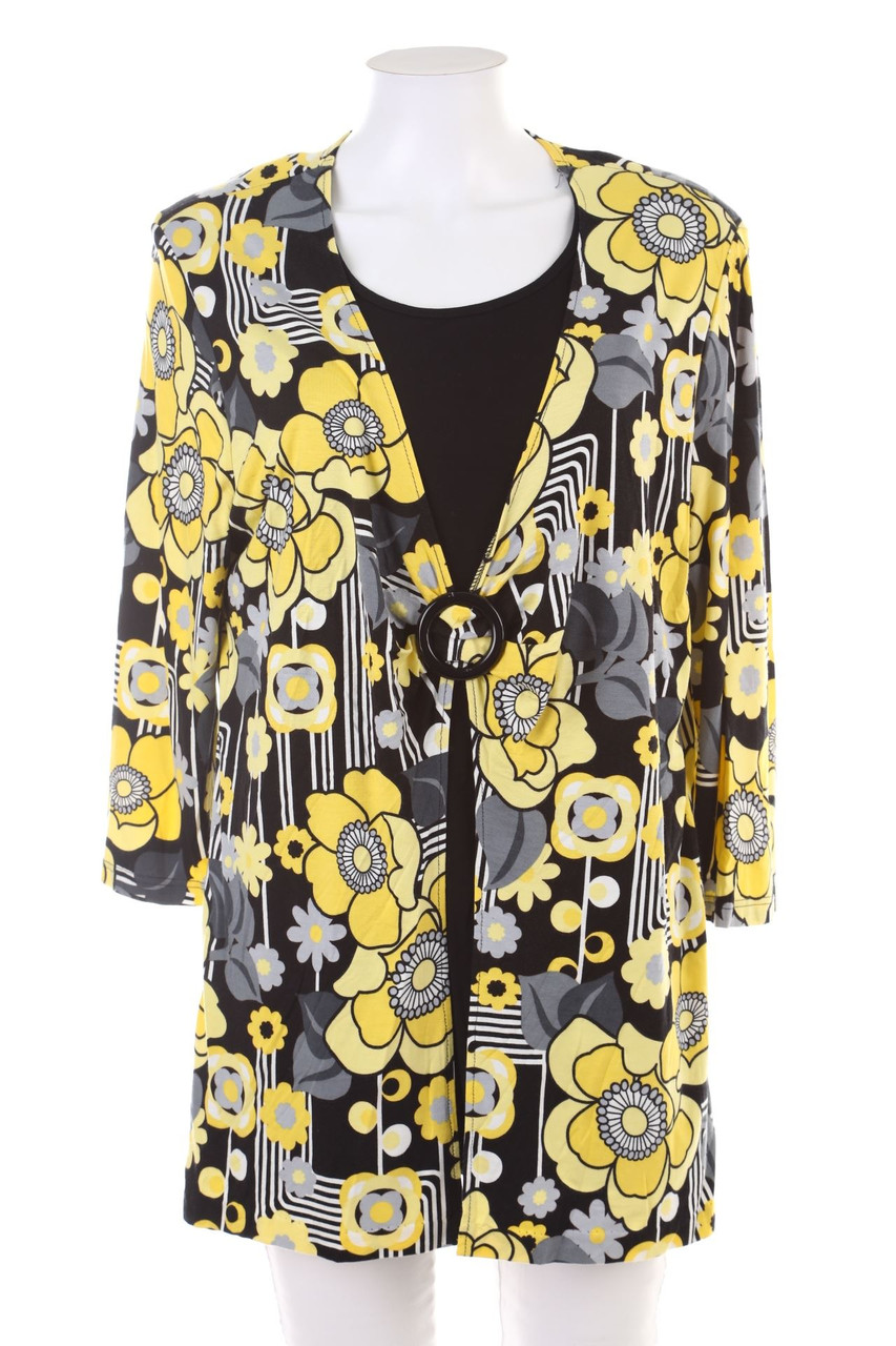 THEA - Longsleeve-Shirt im Layer Look - XL