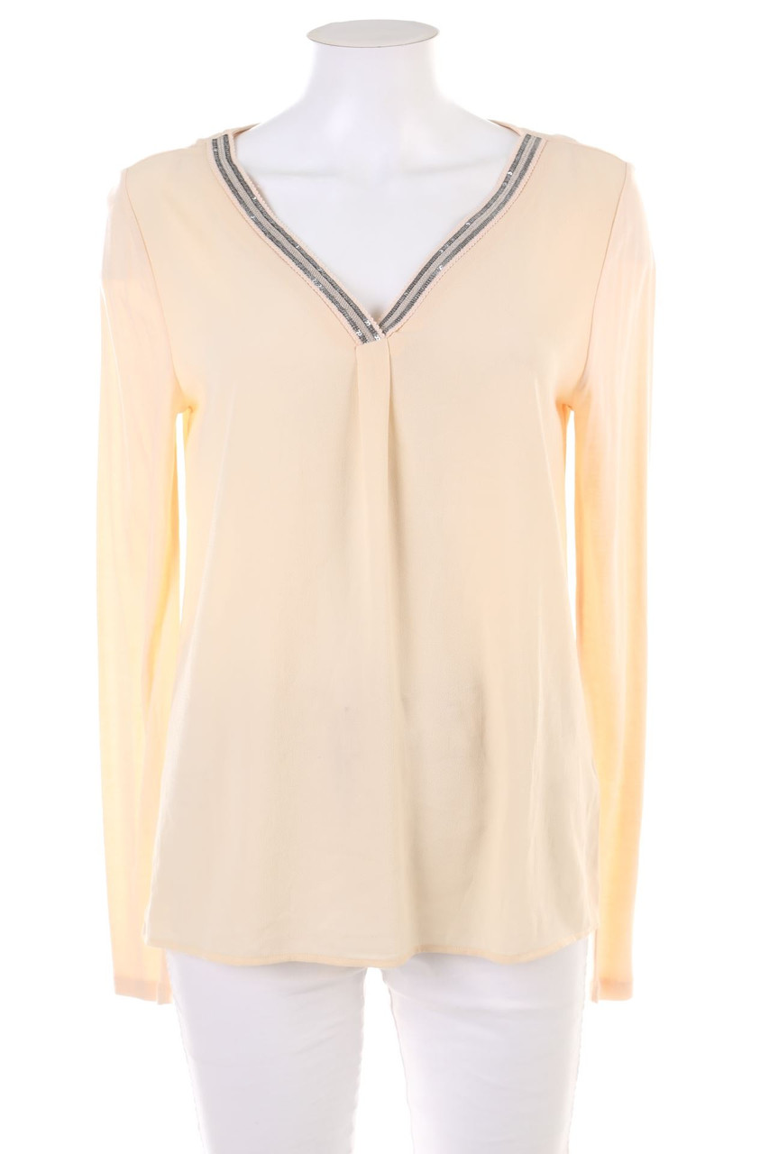 orsay - Longsleeve-Shirt mit Pailletten - M