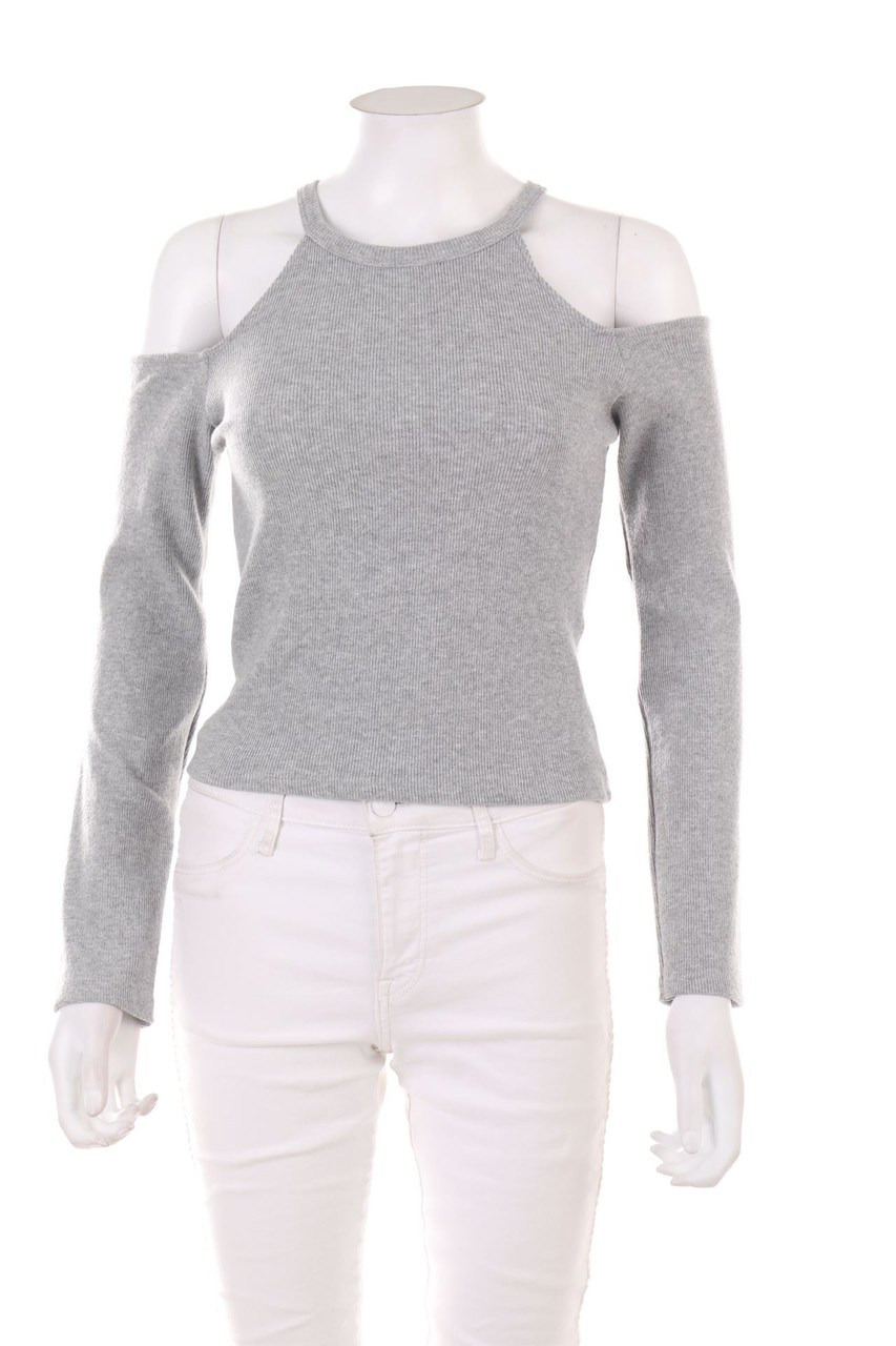 C&A - Cold-Shoulder-Longsleeve-Shirt - M