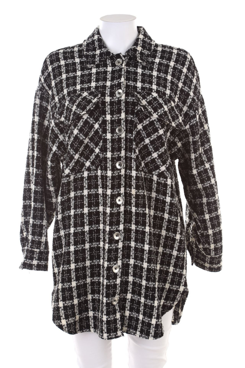 DeFacto - Shacket-Jacke mit Karo-Muster - M