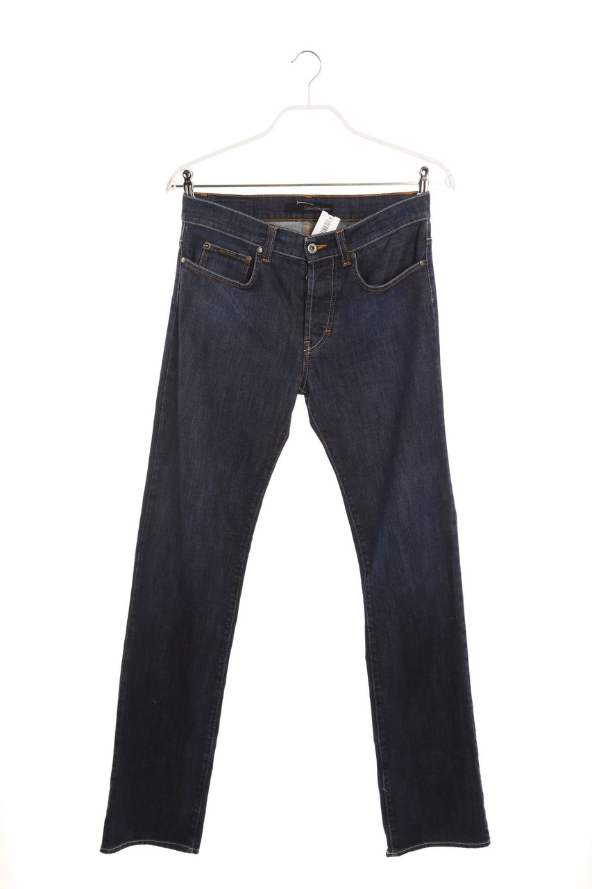 Calvin Klein - Dark Denim Straight Cut Jeans - XS