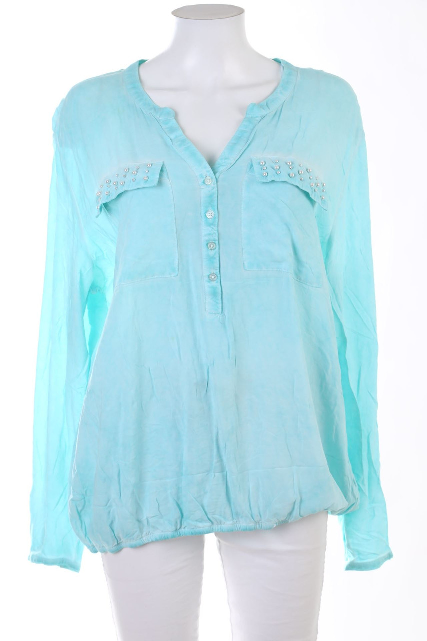 Janina - Bluse mit Perlen - 3XL