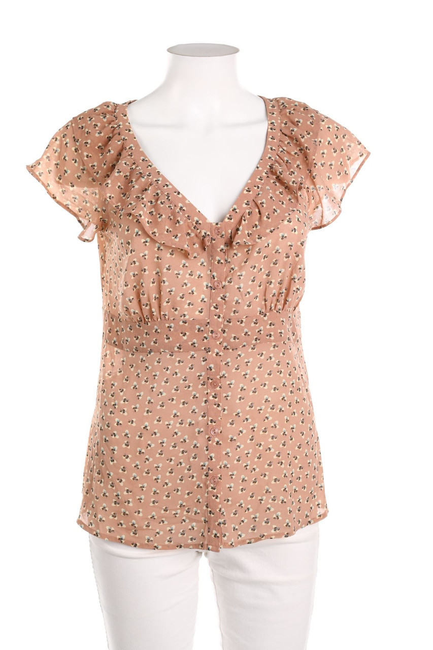 H&M - Volant-Bluse - L