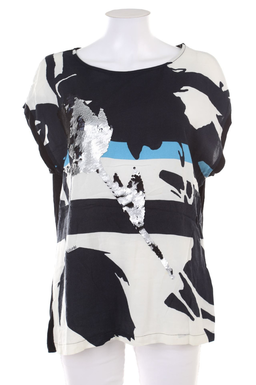 Laurèl - Kurzarm-Bluse - L