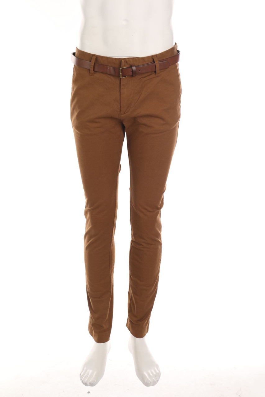 WE FASHION - Chino-Hose mit Gürtel - M