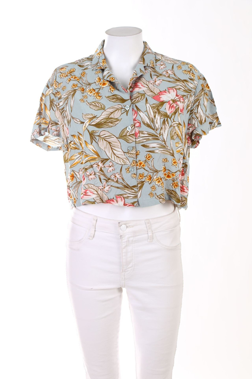 URBAN CLASSICS - Hemd-Bluse mit kurzem Ärmel - XS