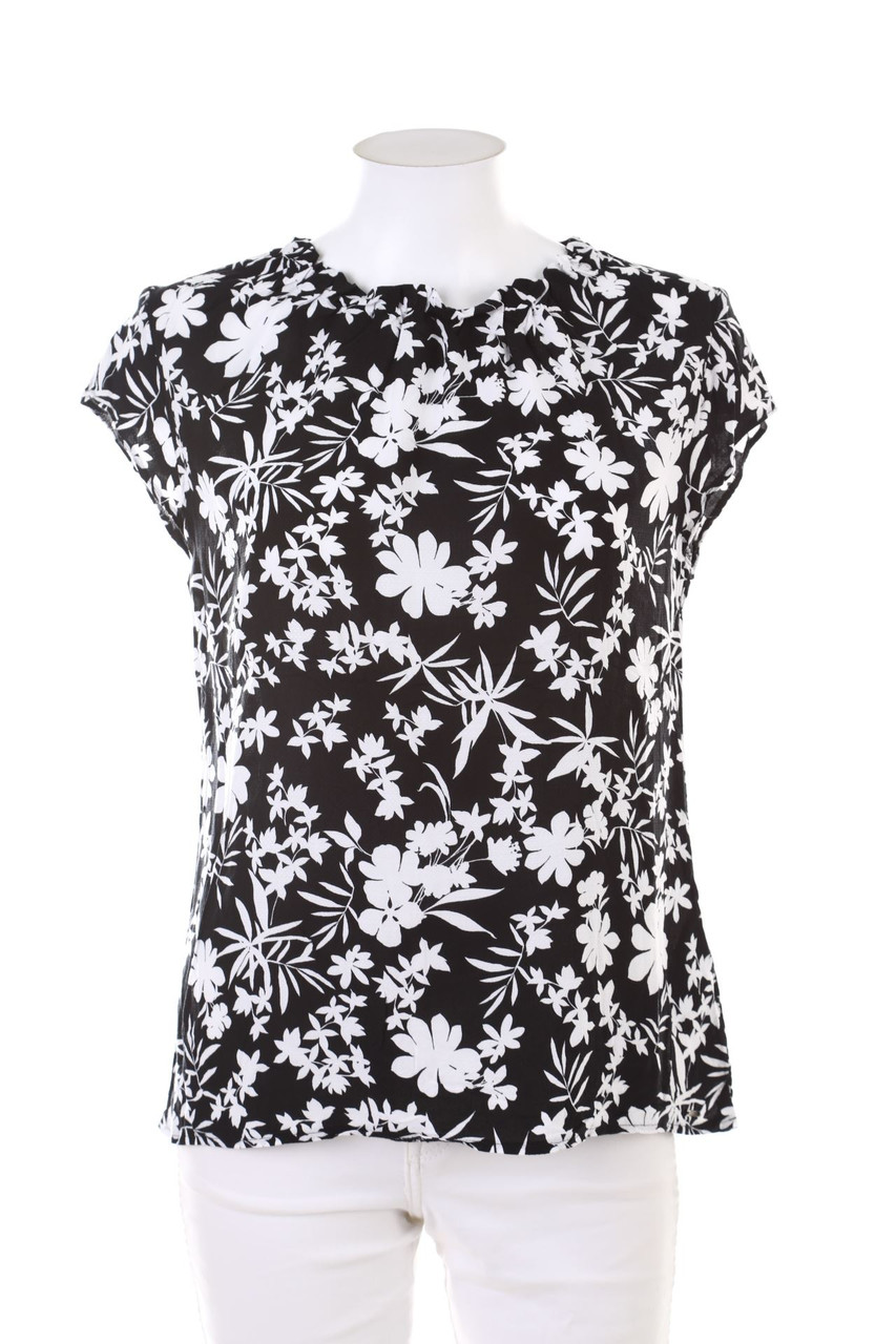 TAIFUN - Kurzarm-Bluse - S