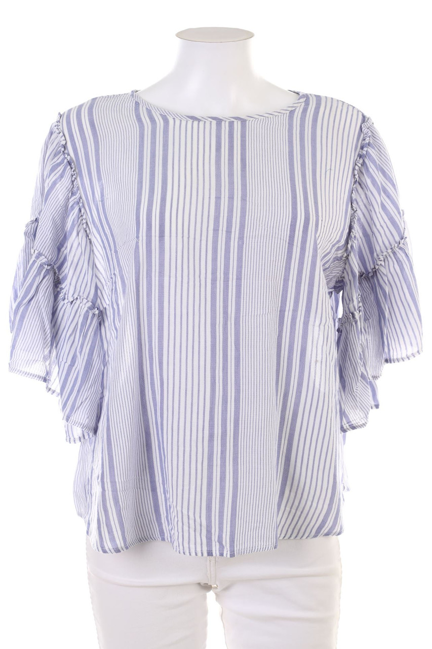 H&M - Volant-Bluse - 44