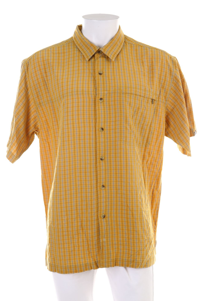 THE NORTH FACE - Kurzarm-Hemd mit Karo-Muster - XL