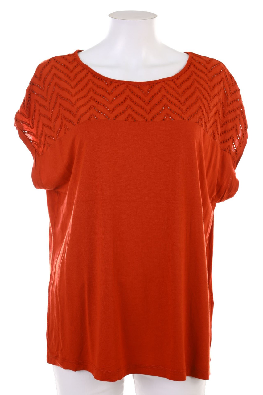 BODYFLIRT - Kurzarm-Bluse - 2XL