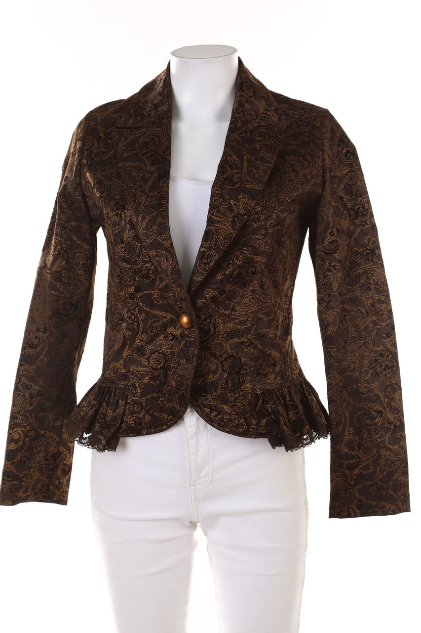 SECONDHAND - Blazer mit Stickereien - S