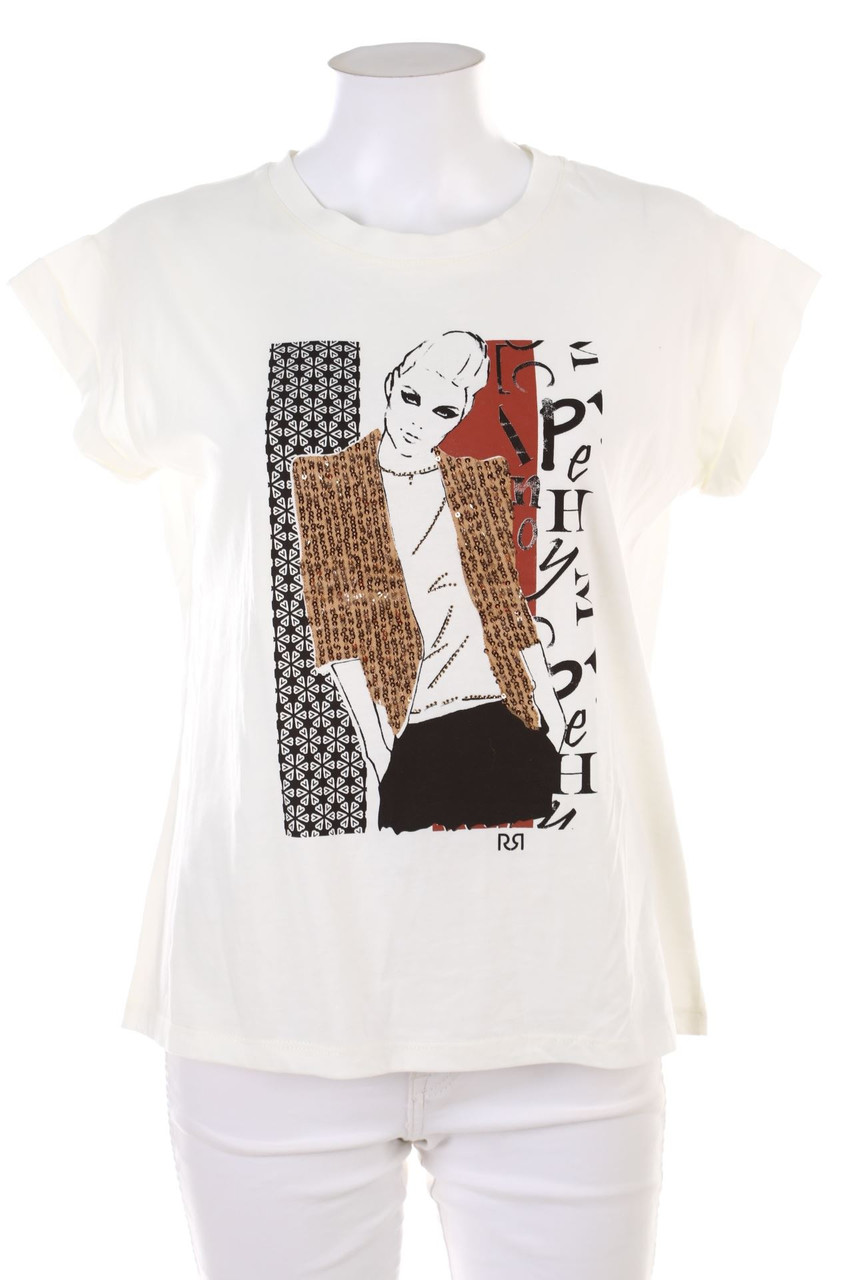 R JEANS - Kurzarm-Shirt - M