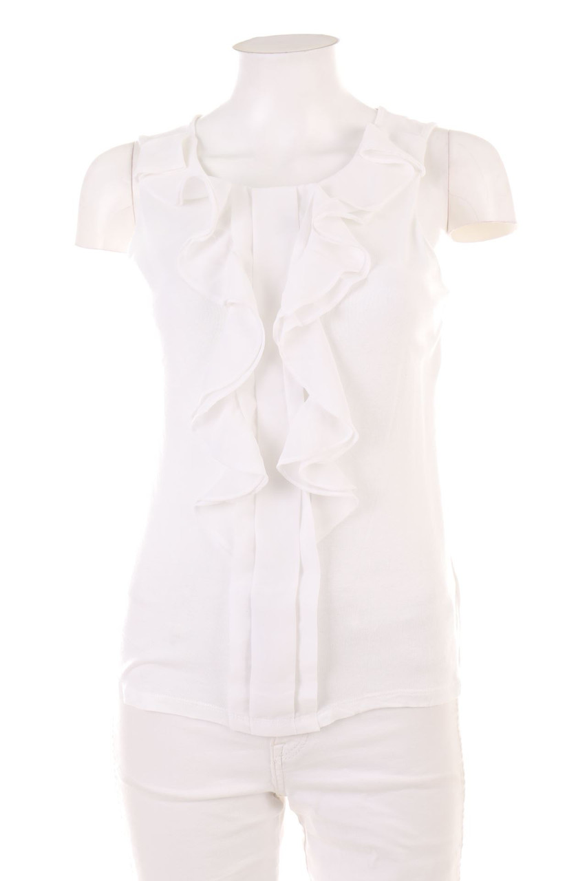 H&M - Blusentop mit Volants - S