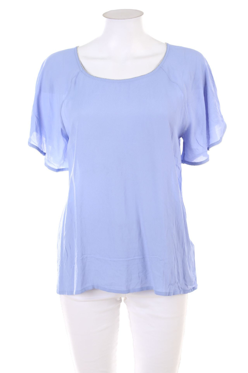Massimo Dutti - Kurzarm-Bluse - S