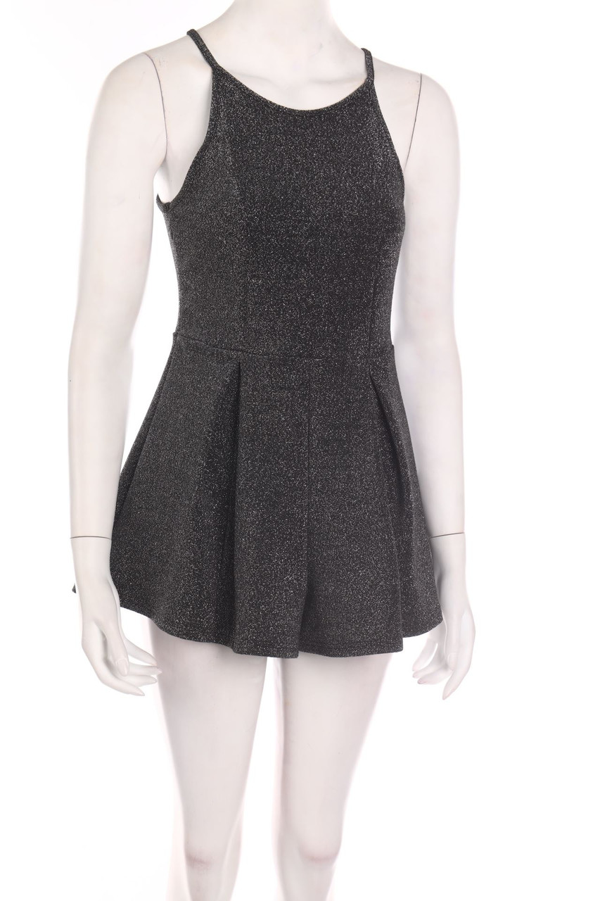 TOPSHOP - Glitzer-Playsuit - M