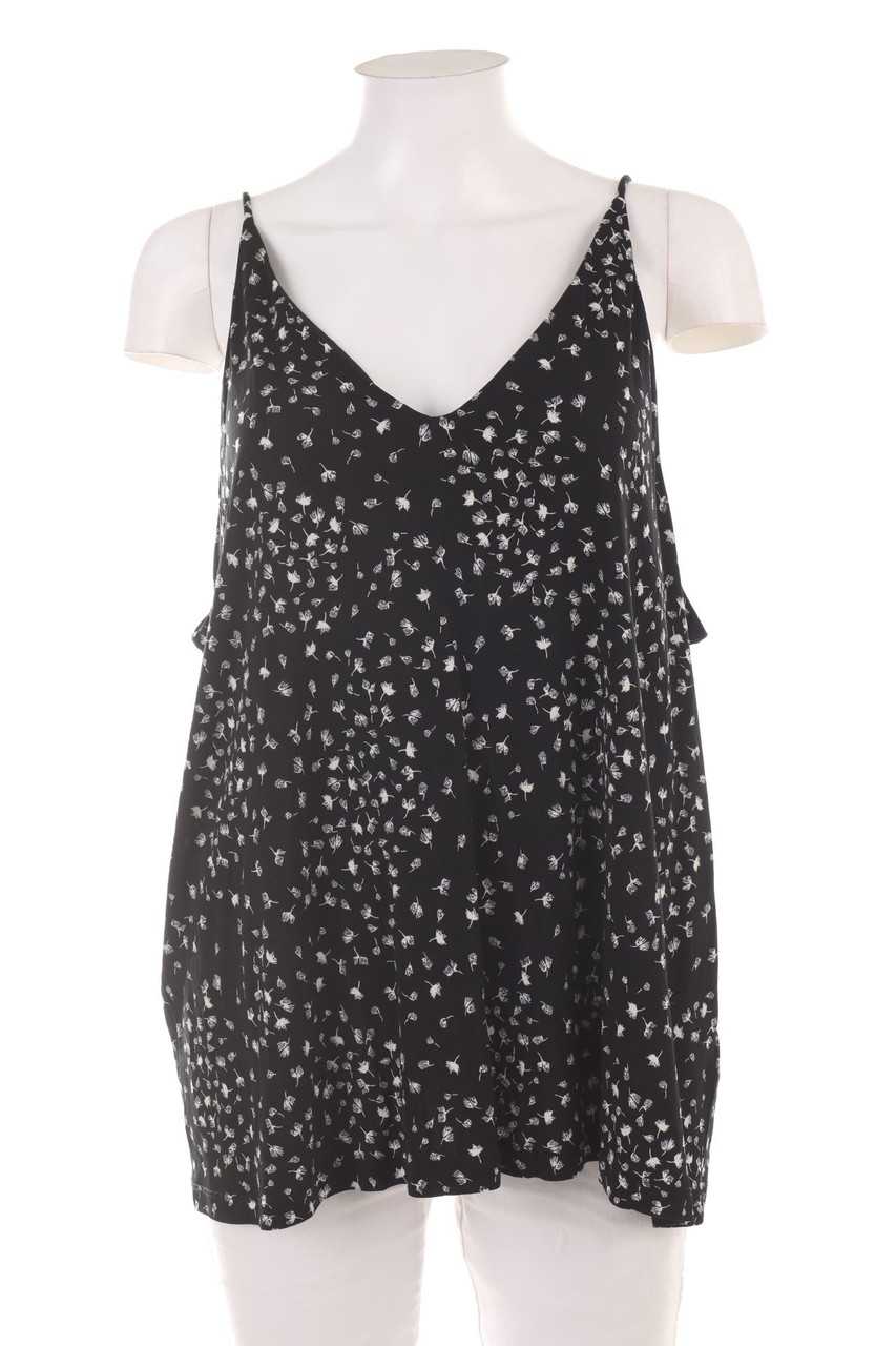 H&M - Top mit Blumen-Print - 2XL