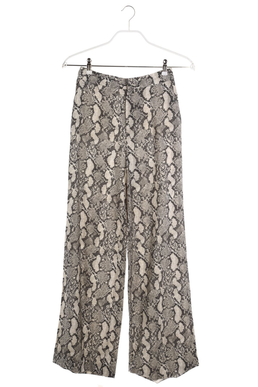 H&M - Palazzo-Hose mit Animal-Print - XS