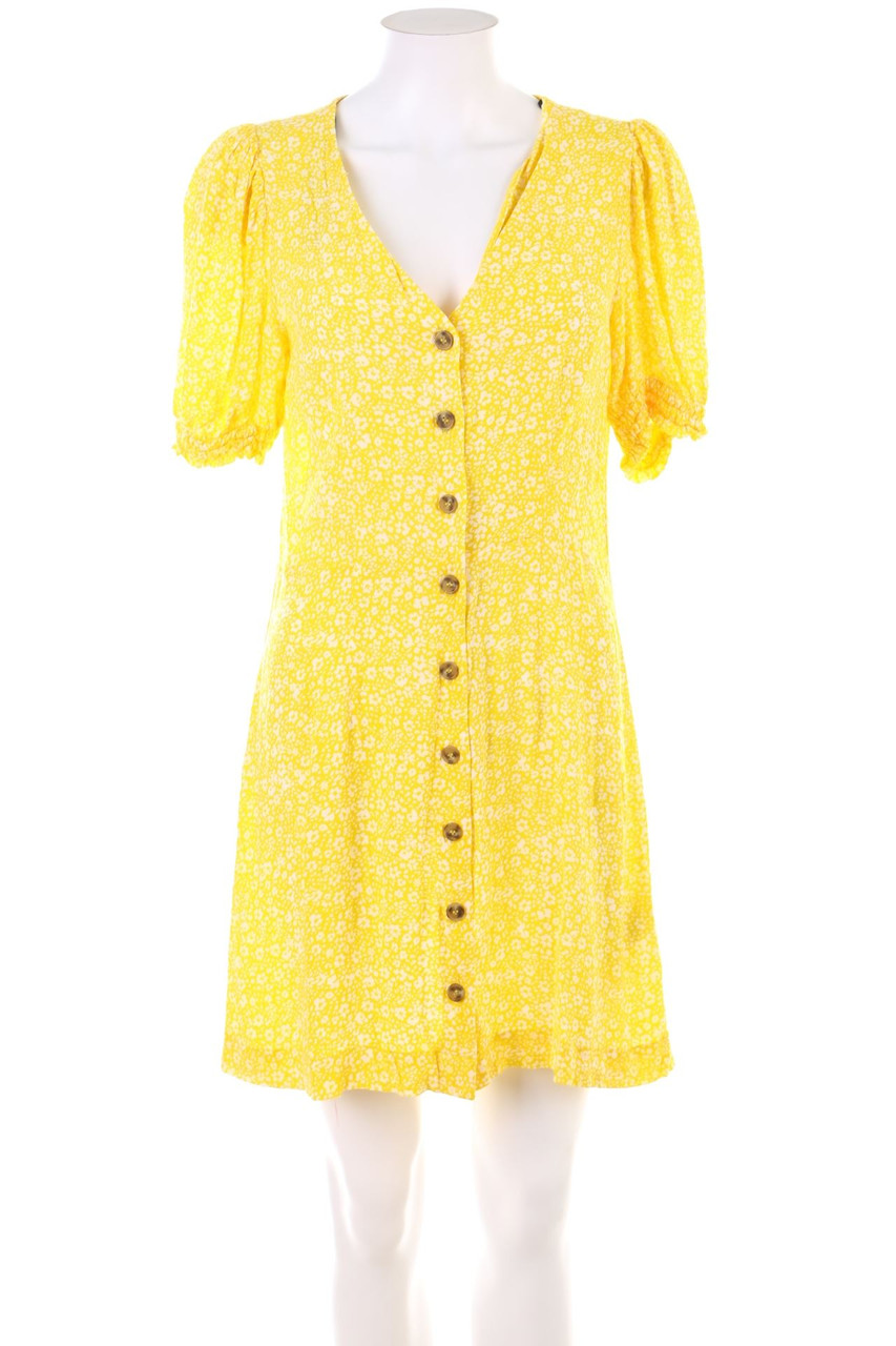 H&M - Blusenkleid mit Blumen-Print - M