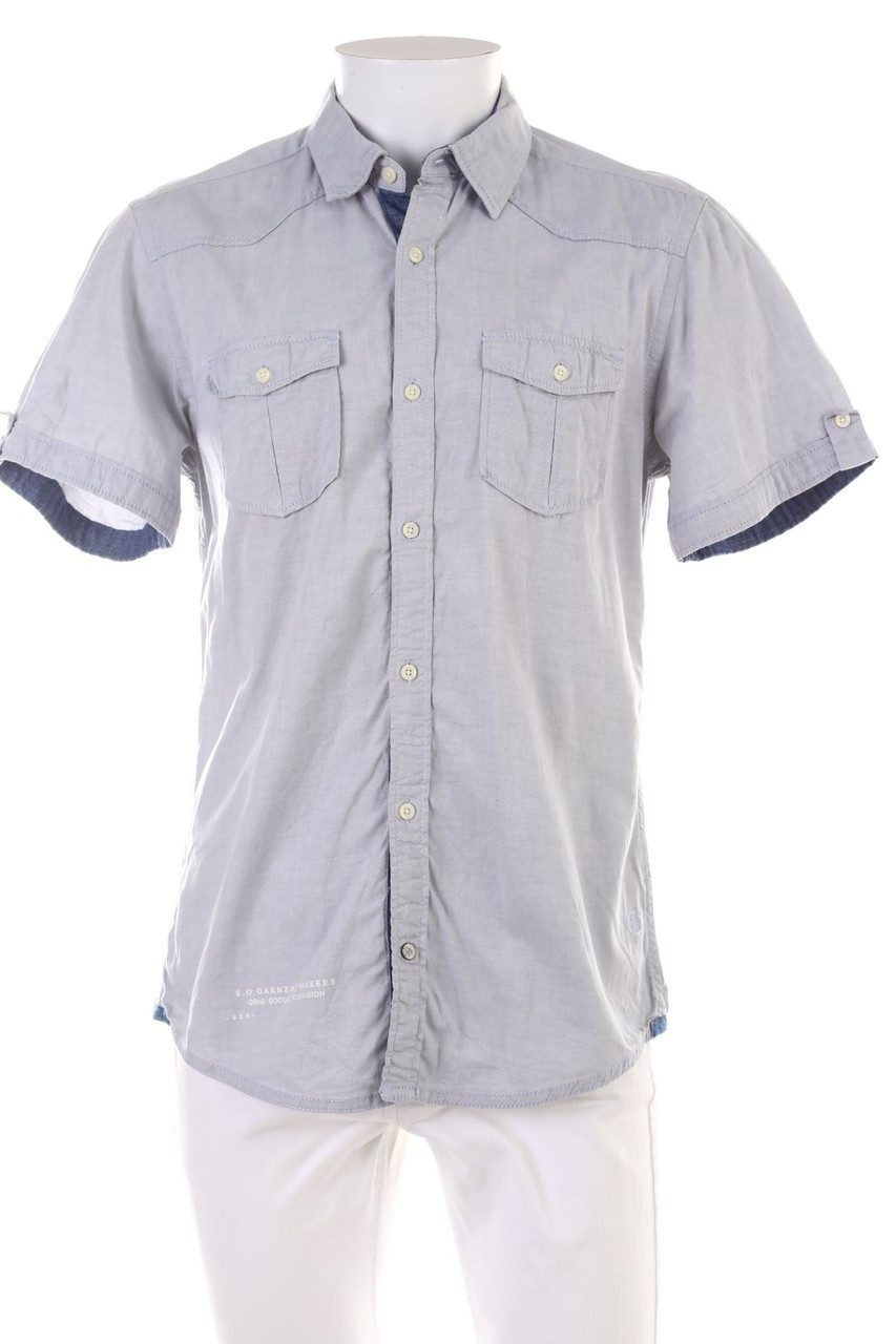 s.Oliver - Kurzarm-Hemd Casual uni - M