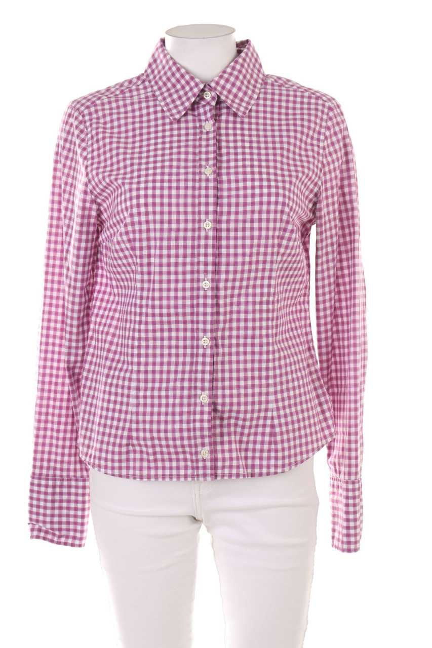 0039 ITALY - Karo-Hemd-Bluse - L