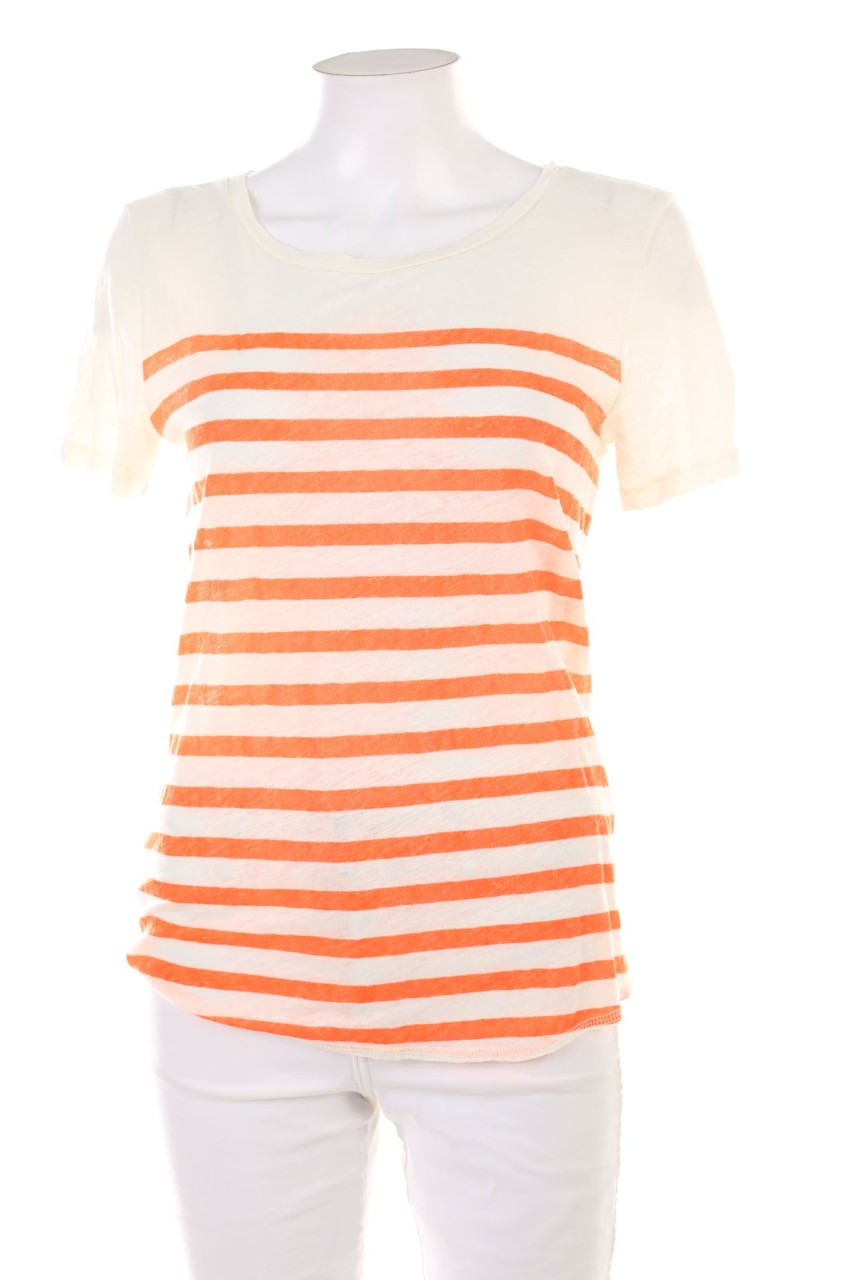 J.CREW - Leinen-Kurzarm-Shirt - XS