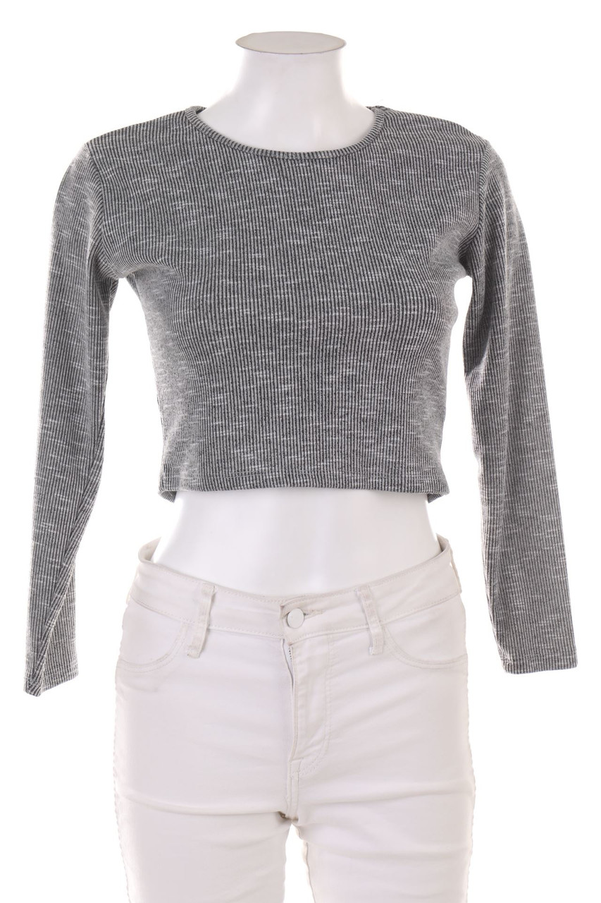 Sparkle & Fade - Cropped-Longsleeve-Shirt - S