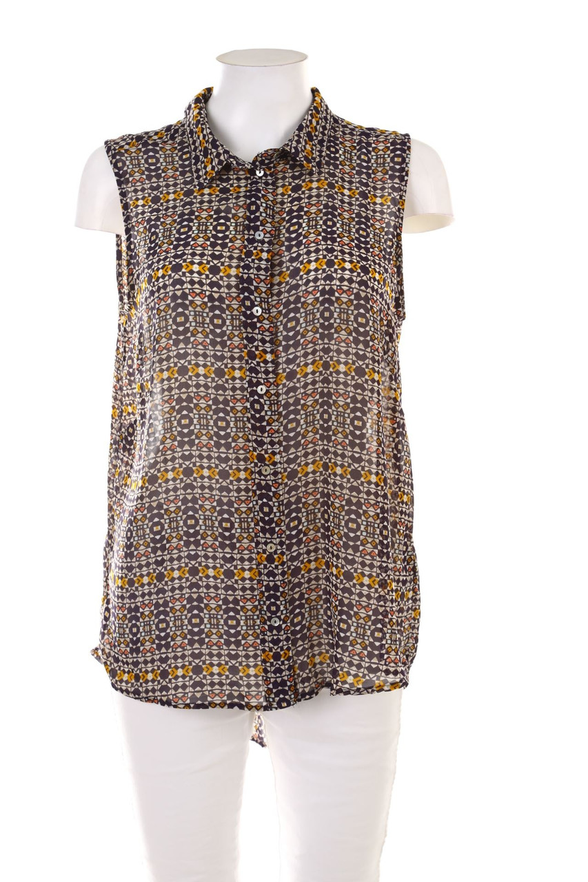H&M - ärmellose Hemd-Bluse - M